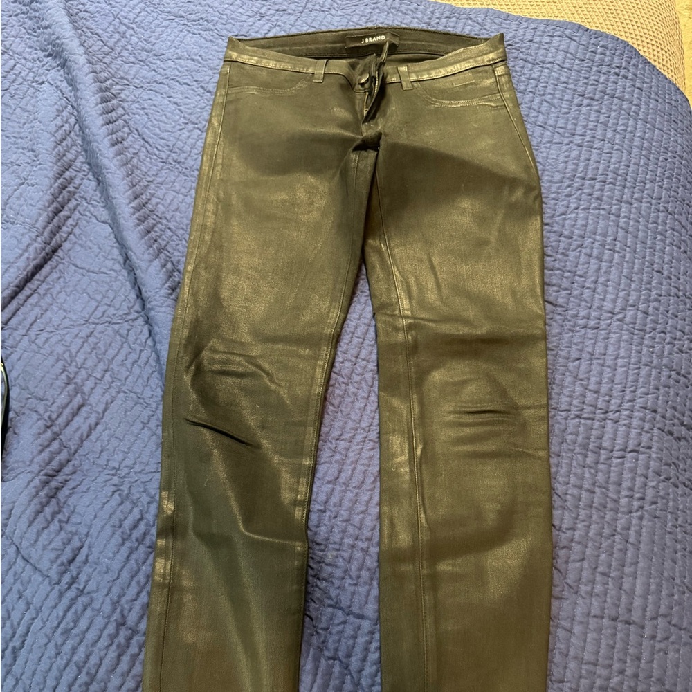Coated jeans